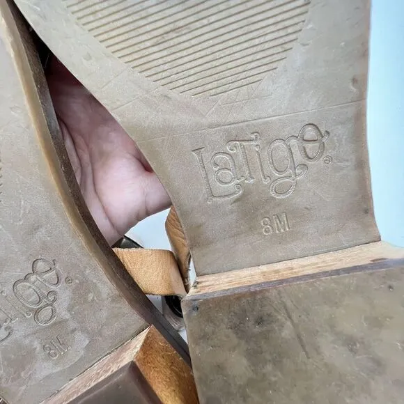 Latigo Halo Leather Sandals Size 8 Anthropologie