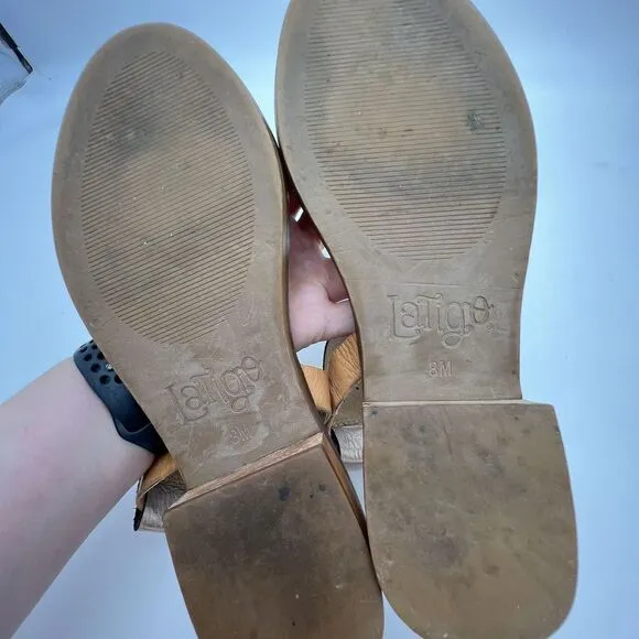 Latigo Halo Leather Sandals Size 8 Anthropologie