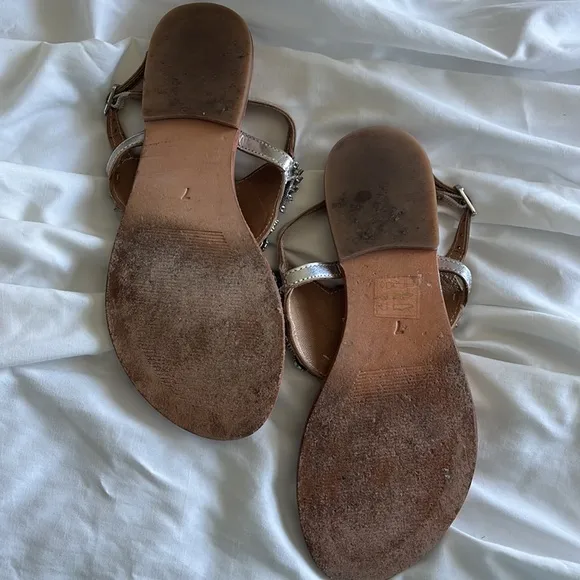 Lauren Lorraine embellished sandals