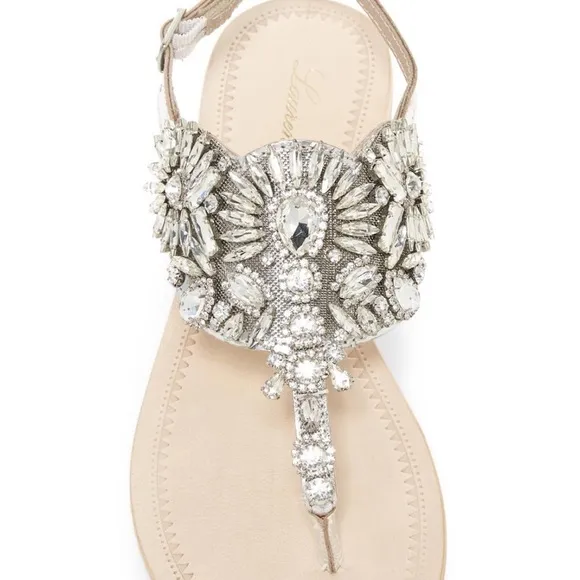 Lauren Lorraine embellished sandals