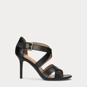Lauren Ralph Lauren Gisella Leather Heels size 9.5 B New