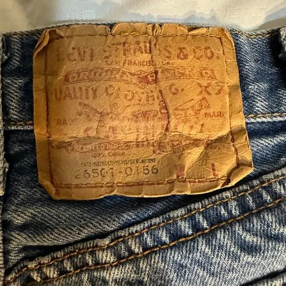 Levi’s Bermuda Cutoffs Size 11 Vtg Jeans 80s Women’s