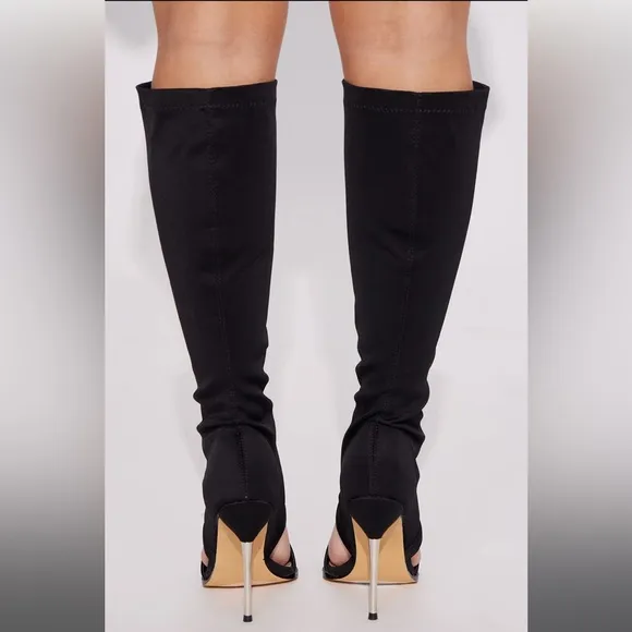 Life On The Edge Heeled Sandals - Black EUC