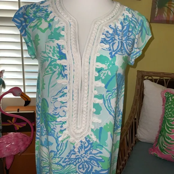 Lilly Pulitzer NWT Madia Tunic Dress Boom Croc A Locca Size XXS,XS,S,M