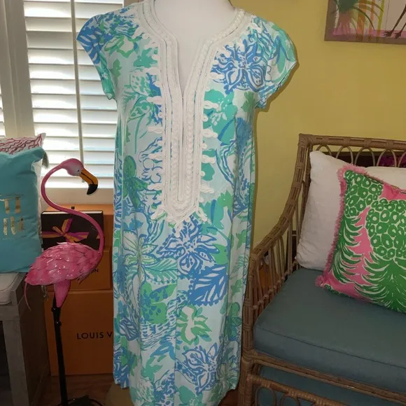 Lilly Pulitzer NWT Madia Tunic Dress Boom Croc A Locca Size XXS,XS,S,M