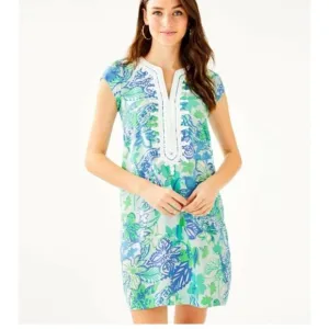 Lilly Pulitzer NWT Madia Tunic Dress Boom Croc A Locca Size XXS,XS,S,M