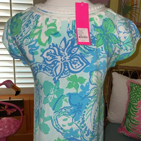 Lilly Pulitzer NWT Madia Tunic Dress Boom Croc A Locca Size XXS,XS,S,M