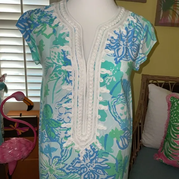 Lilly Pulitzer NWT Madia Tunic Dress Boom Croc A Locca Size XXS,XS,S,M