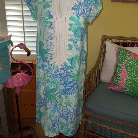 Lilly Pulitzer NWT Madia Tunic Dress Boom Croc A Locca Size XXS,XS,S,M