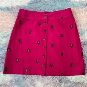 Lilly Pulitzer pink corduroy skirt size 6