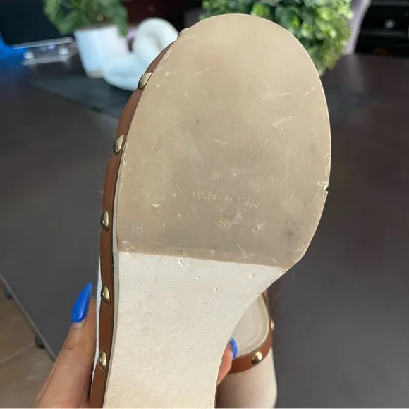 Longchamp | La Cigale Clog Sandals Size: 40