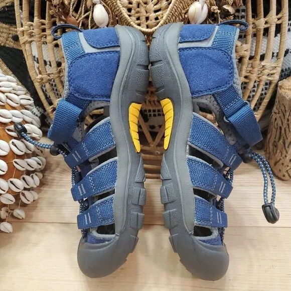 Lot Of 2 KEEN Kids' Sz 4/36 Newport H2 Sandals Blue Water Sports Hiking Outdoor