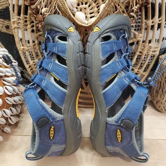 Lot Of 2 KEEN Kids' Sz 4/36 Newport H2 Sandals Blue Water Sports Hiking Outdoor