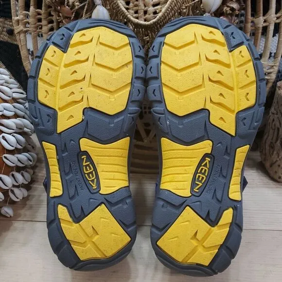 Lot Of 2 KEEN Kids' Sz 4/36 Newport H2 Sandals Blue Water Sports Hiking Outdoor