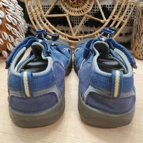 Lot Of 2 KEEN Kids' Sz 4/36 Newport H2 Sandals Blue Water Sports Hiking Outdoor
