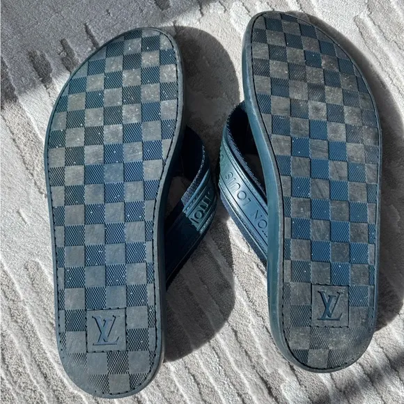 Louis Vuitton Blue Men's Sandals