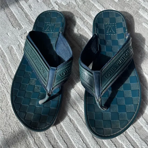 Louis Vuitton Blue Men's Sandals