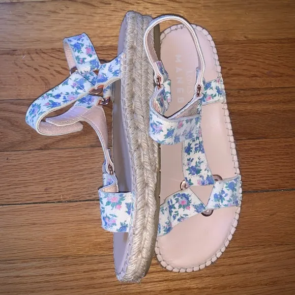LoveShackFancy Loves Manebi Hiking Sandals in Bluejay Size 38/ 8