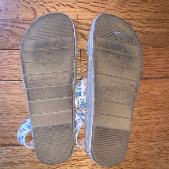 LoveShackFancy Loves Manebi Hiking Sandals in Bluejay Size 38/ 8