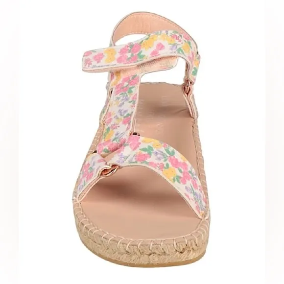 LoveShackFancy x Manebi Espadrille Hiking Sandals in Fruit Punch, Size 38 NEW