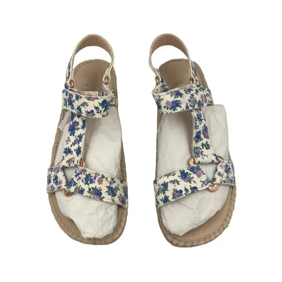 LOVESHACKFANCY X MANEBI Hiking Sandals Blue Jay Song 7