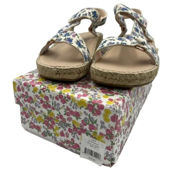 LOVESHACKFANCY X MANEBI Hiking Sandals Blue Jay Song 7