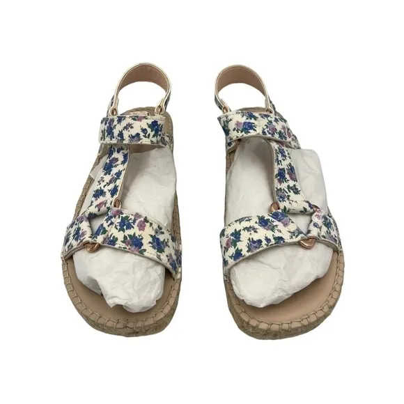 LOVESHACKFANCY X MANEBI Hiking Sandals Blue Jay Song 7