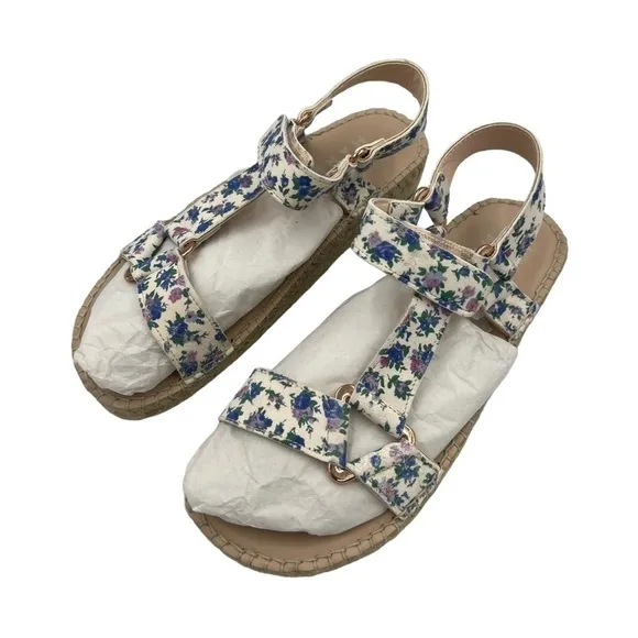 LOVESHACKFANCY X MANEBI Hiking Sandals Blue Jay Song 7