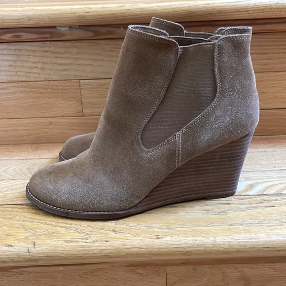 Lucky Brand Tan Ankle Boots Size 10M