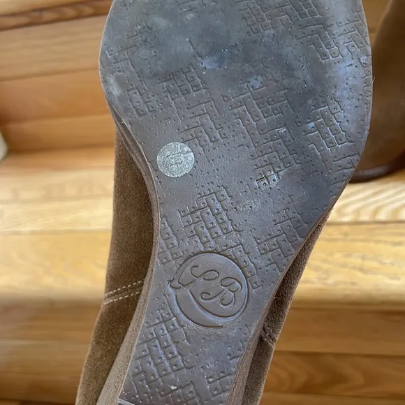 Lucky Brand Tan Ankle Boots Size 10M