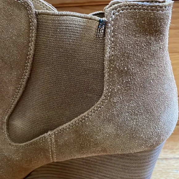 Lucky Brand Tan Ankle Boots Size 10M