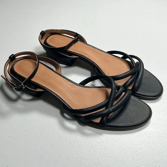 Madewell The Gena Ankle-Strap Sandal