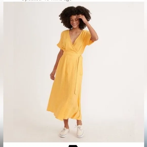 MARINE LAYER 🔥 Valencia Wrap Dress