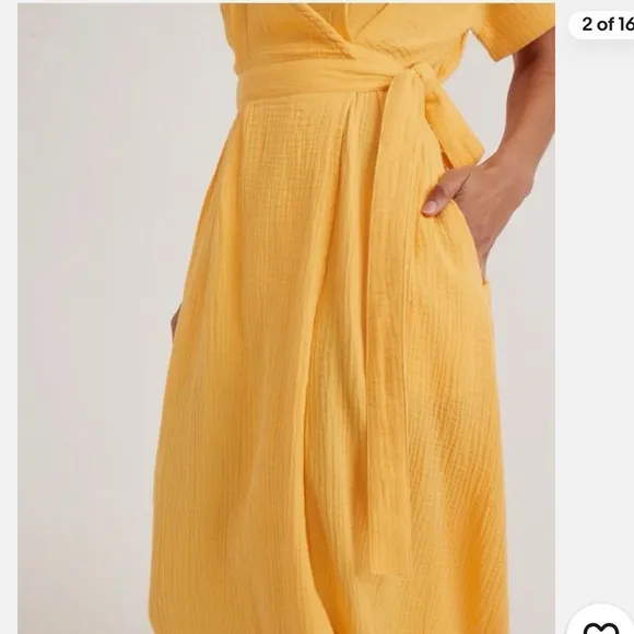 MARINE LAYER 🔥 Valencia Wrap Dress