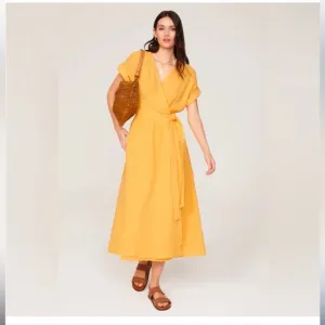 MARINE LAYER 🔥 Valencia Wrap Dress
