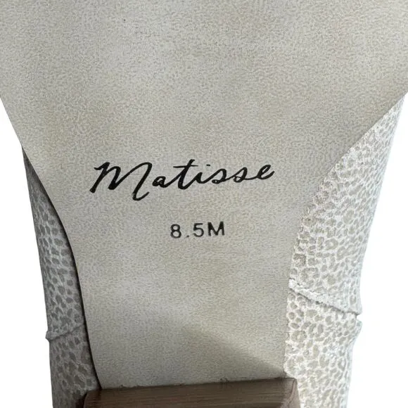Matisse Caty Suede Pointed Toe Leather Ankle Western Boot in Sandstone - 8.5