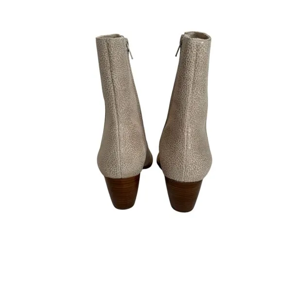 Matisse Caty Suede Pointed Toe Leather Ankle Western Boot in Sandstone - 8.5