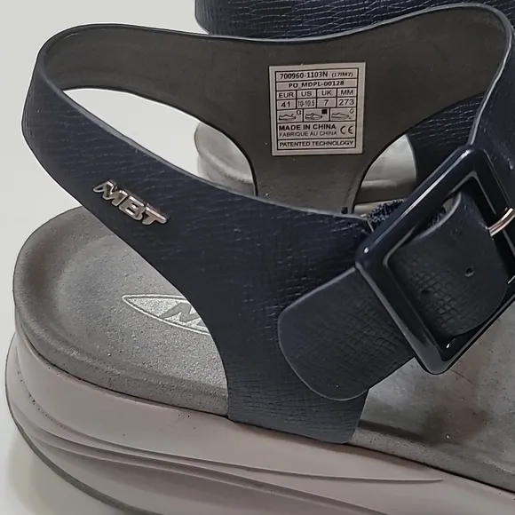 MBT manni 2 dark blue walking sandals size 41