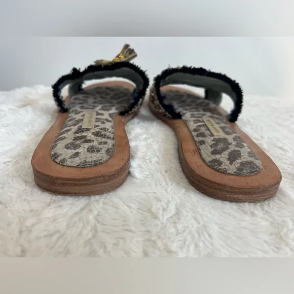 Meher‎ Kakalina Leather Slide on Sandals Size 36
