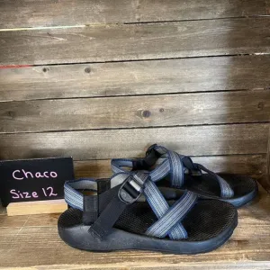 Mens Chaco Classic Outdoor Blue Walking‎ Hiking Comfort Sandals Size 12 M GUC