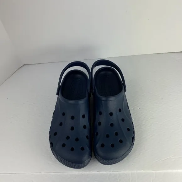 Men's Crocs Baya Navy Clogs Slip On Slide Sandals