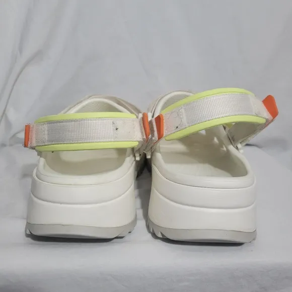 Men's Crocs Classic Hiker Clog White Sandals Size 12