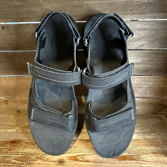Mens Merrell Huntington Sport Convert Black Athletic Hiking Sandals Size‎ 14 D