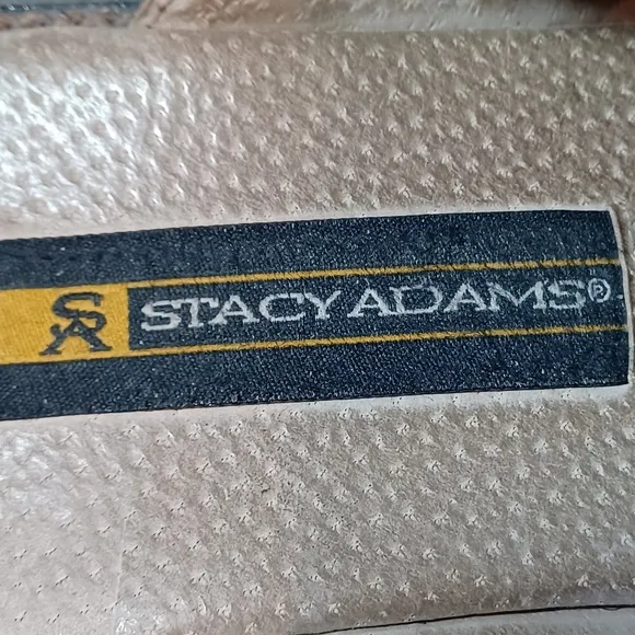 MEN'S STACY ADAMS LEATHER SANDALS SIZE 12M