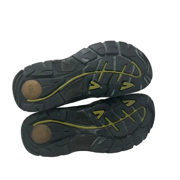 Mephisto Allrounder Leather Climasole Comfort Sandals Mens Brown Size 42