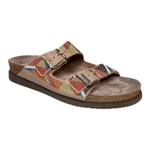 Mephisto Harmony Multi Color Beaded Studded Slip On Sandals Size 37