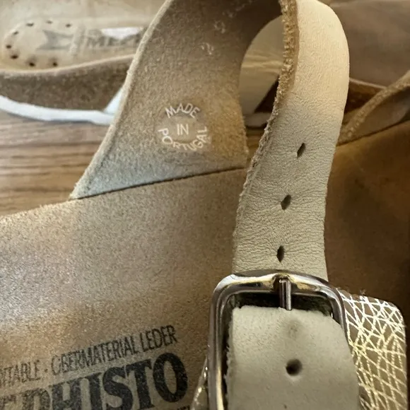 Mephisto Nalia Slip On Thong Sandals