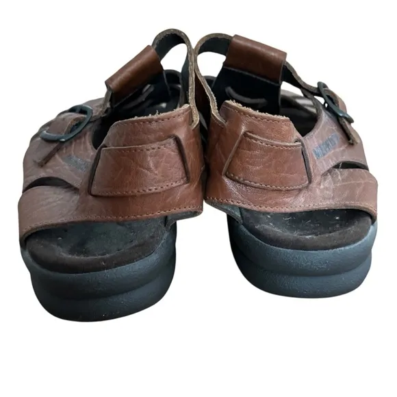Mephisto Sam Fisherman Sandals Brown Size 45 ( 11 )