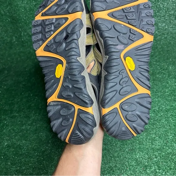 Merrell Blaze Hiking Sandals Men’s Size 14 Brindle Butterscotch Leather J65243
