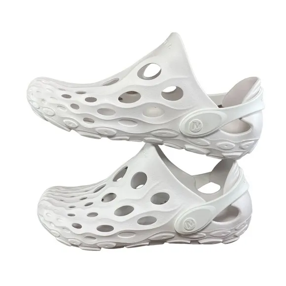 Merrell Boys Hydro Moc Drift Water Hiking Sandals White Size 6/Women Size 7.5
